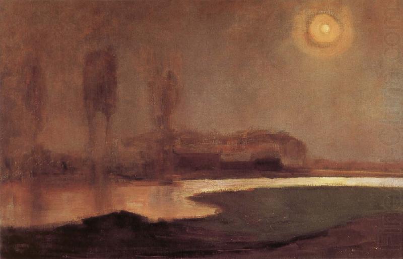 Summer night, Piet Mondrian